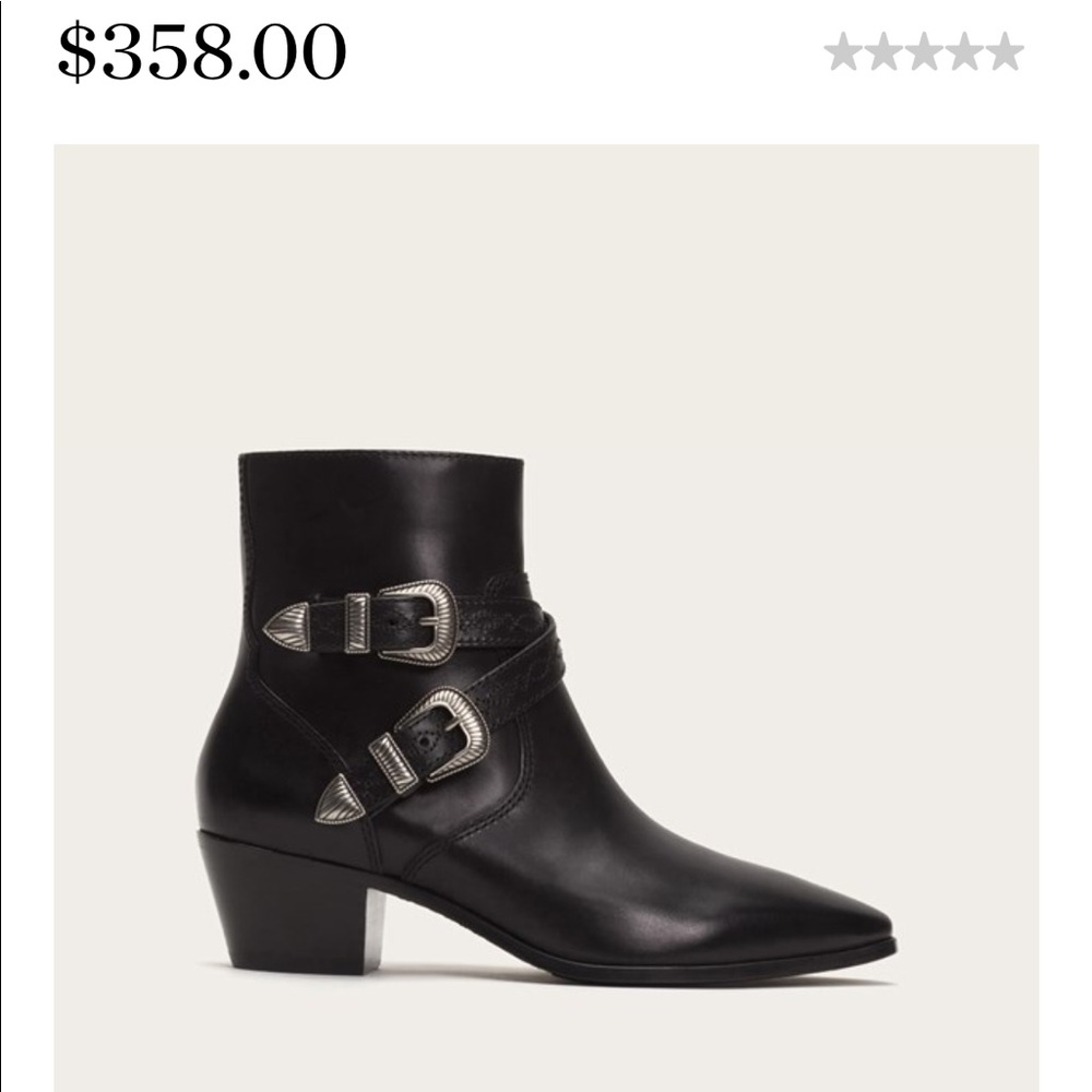 Frye Ellen buckle boot